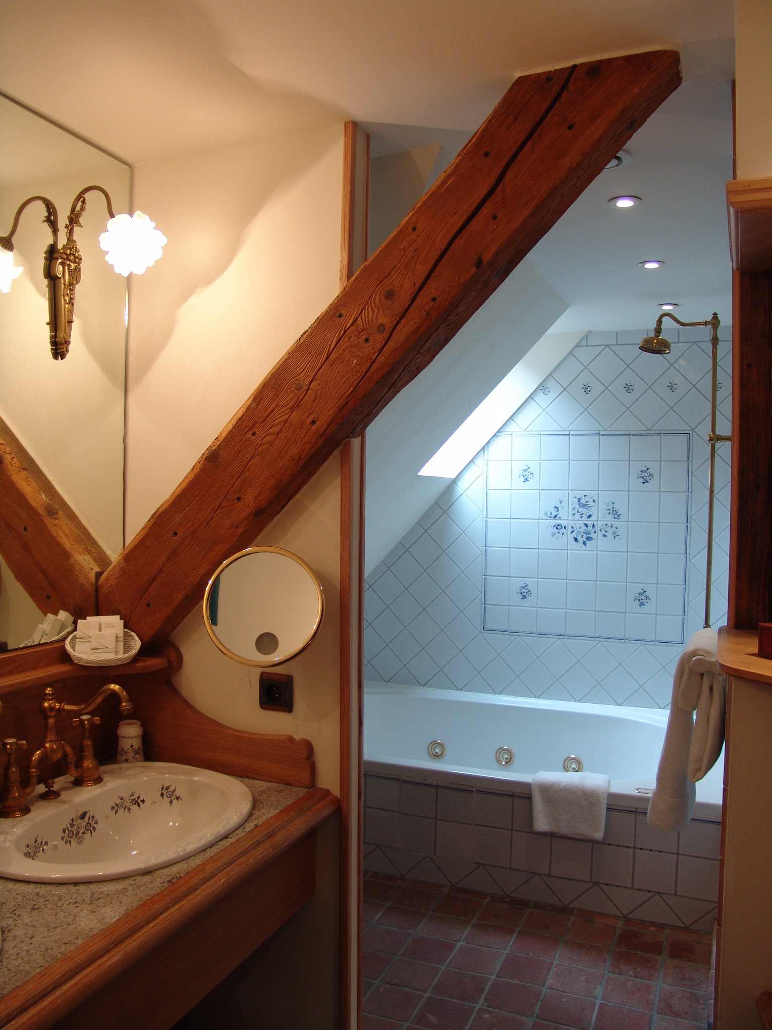 Salle de bain Chambre Typique Alsacienne Les Violettes