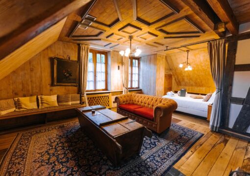 Typische elsässische Zimmer & Suiten