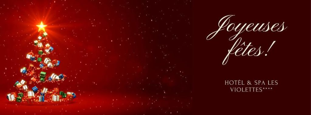 Hôtel & Spa Les Violettes Joyeuses fêtes