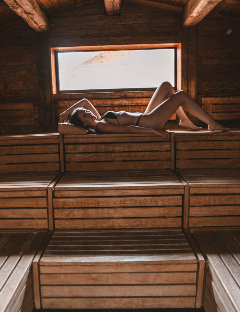 spa sauna finlandais les violettes