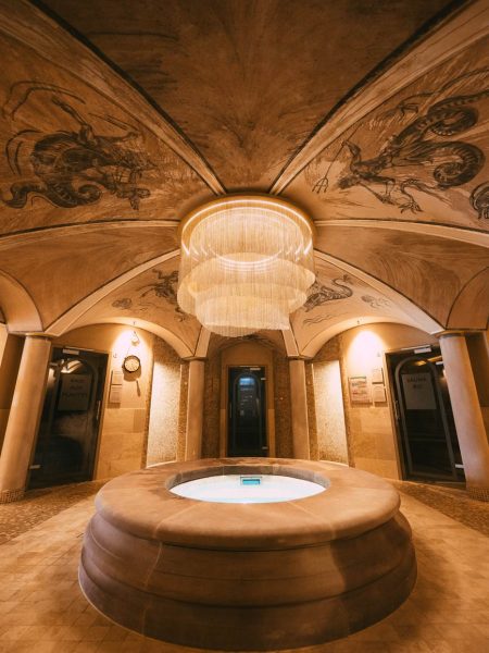 spa bain bouillonnant interieur voutes